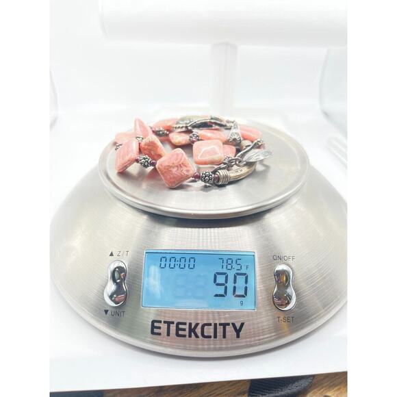 Rare Antique. Fine Sterling Silver .950 Tribal Ethnic Necklace & Owl Pendant - Picture 10 of 16